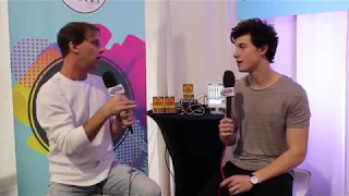 Shawn Mendes Backstage at The AMAs
