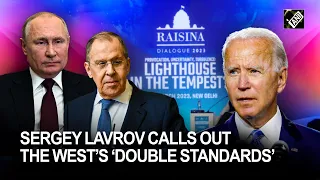 Russia FM Sergey Lavrov talks about the West’s ‘double standards’ and ‘war crimes’ committed by them