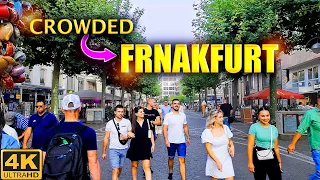 [4K] FRANKFURT | Walking Tour 2023 | Germany 🇩🇪