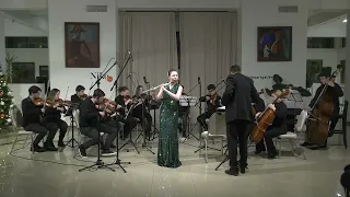 В.А. Моцарт "Анданте" Исп. Мария Мокринская 12 лет (флейта) и оркестр "Cantilena"