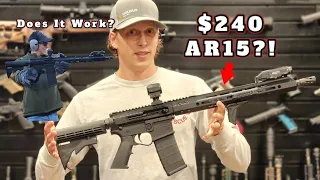 Does a Plastic AR15 Work?! (EXTREME BUDGET)