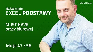 Excel Podstawy   Lekcja 47   Grupowanie Arkuszy - WARTO ZNAĆ | Michał Nykiel