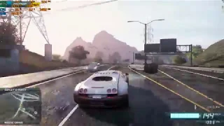 Need for Speed™ Most Wanted 2012 GTX 1060 6Gb PC Gameplay (Bugatti Veyron)