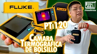 INCREÍBLE Cámara Termografica PTi120 de Bolsillo Fluke