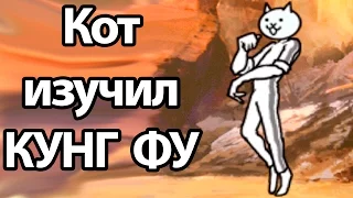 Кот изучил КУНГ ФУ ! ( Battle Cats )