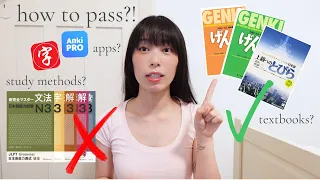 how i passed jlpt n3 in 7 months from scratch // recommended resources, apps, study methods