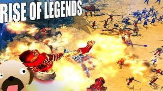 ALIN Genie Army Fantasy Real Time Strategy Game - Rise of Legends Gameplay