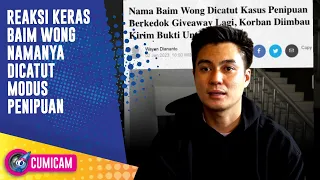 Begini Reaksi Keras Baim Wong Setelah Namanya Kembali Dicatut Modus Penipuan Berkedok  Giveaway