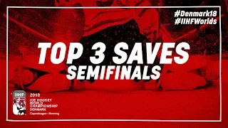 Top 3 Saves of the Day - May 19 2018 | #IIHFWorlds 2018