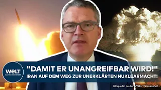 ANGRIFF AUF ISRAEL: "Gefahr, dass Iran Nuklearmacht wird!" CDU will Härteres Vorgehen gegen Teheran!