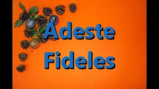 Adeste Fideles (O Come All Ye Faithful) - Karaoke Baritone Saxophone Instrumental John Wade V2 LaBN