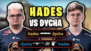 HADES VS DYCHA!! BYALI NIE WYTRZYMUJE ZE ŚMIECHU 🤣 ONE TAP W SKOKU 😮 - SHOTY CSGO