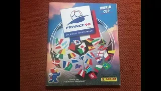 French ASMR - Page Turning - Album Panini world cup France 98