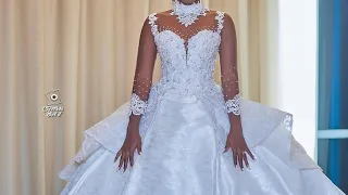 LATEST STYLISH WEDDING GOWNS FOR BEAUTIFUL BRIDES #AFRICAN BRIDES DRESSES #AFRICAN FASHION