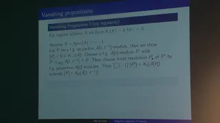 On negative algebraic K-groups – Moritz Kerz – ICM2018