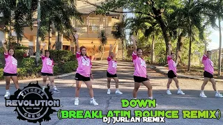 DOWN (Breaklatin Bounce Remix) Dj Jurlan Remix | DanceWorkout | DanceFitness | Zumba #trending