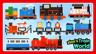 Labo Brick Train Compilation #28 Steam Trains Thomas & Friends