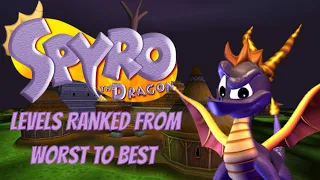 Every Spyro The Dragon Level Ranked From Worst To Best