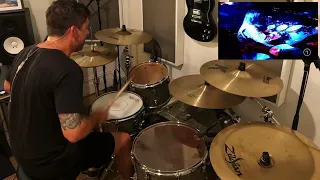 Drum fill from Slipknot 'People = Shit' by Joey Jordison played on a small kit