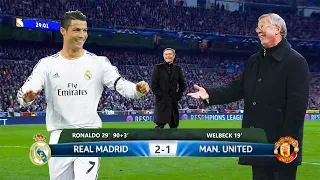 The day Cristiano Ronaldo impressed Alex Ferguson and Jose Mourinho