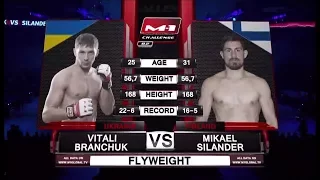 Vitali Branchuk vs Mikael Silander, M-1 Challenge 82