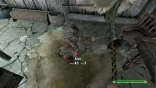 Skyrim How-to - How to break dance in Skyrim (featuring a Redguard)