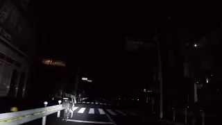 Motorcyclist Captures Moment Power Cuts as Earthquake Hits Japan