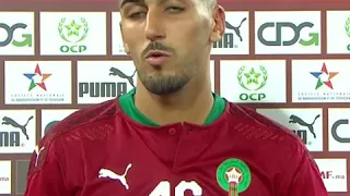 تصريح طريف للاعب أيمن برقوق بعد الفوز على المنتخب السينغالي حمدتك ياربي او شكرتك 🇲🇦🦁