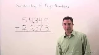 Subtraction: 5 Digit Numbers (with Regrouping) / My Growing Brain