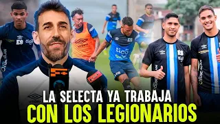 LA SELECCION DE EL SALVADOR YA TRABAJA CON LOS LEGIONARIOS - DAVID DÓNIGA CONVOCATORIA DE LA SELECTA