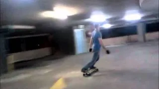 Longboard Brisbane carpark