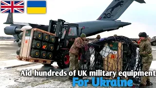 UK Delivers Hundreds of Newest Anti-Tank Missiles to Ukraine to Prevent Possible Russian Invasion