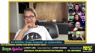 ELY BUENDIA Joins The Boys Night Out!