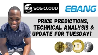 SOS Limited (SOS) & EBON Stock Price Predictions | Technical Analysis | Update For Tuesday!