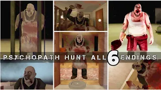 Psychopath Hunt ( Mr Meat mod ) all 6 endings