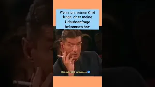 Urlaubsanfrage 😂 (Falco)