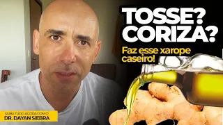 XAROPE CASEIRO PARA GRIPES E RESFRIADOS 🤧COMPROVADO!  | Dr Dayan Siebra