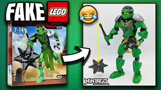 I BOUGHT A FAKE LEGO SET! 😲 (Funny Ninjago Fakes)