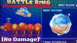 Mario & Luigi - Paper Jam [Battle Ring Boss 4] Rampaging Wiggler (No Damage)