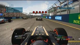 F1 2013 Gameplay Online Race Melbourne