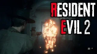 Рухнувший вертолет! RESIDENT EVIL 2 BIOHAZARD RE2 Deluxe #2 прохождение резидент ивел 2 ремейк