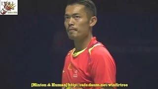 2014 Lin dan's Super Slow Motion - Smashing & Back Hand Drop in focus (Badminton)