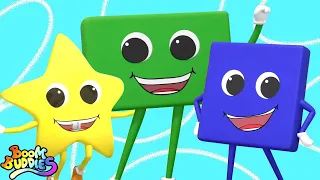 Shapes Song For Kids | Fun Videos For Toddlers | Boom Buddies Nursery Rhymes and Kids Songs