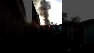 Пожар Тайшет 10.06.2018