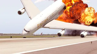 A380 Pilot Made A Big Mistake During Landing [XP11]