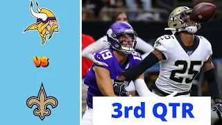 New Orleans Saints vs Minnesota Vikings Full Highlights 3rd QTR | NFL Week 4, 2022