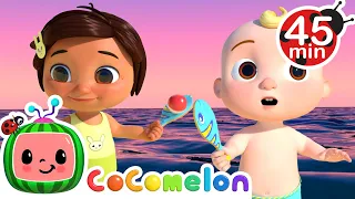 Beach Day With Friends + More | Cocomelon | Life at Sea | Kids Ocean Learning | Toddler Show