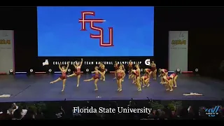 Florida State University FSU Golden Girls 2023 UDA Nationals Jazz Finals