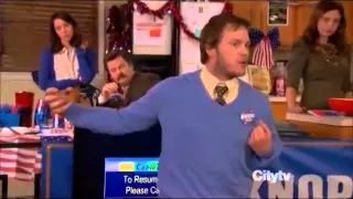 Parks and Rec - Andy Dwyer Acts Out His Favorite Movies