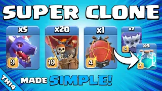 YETI BLIMP + 4 CLONE SPELLS = WOW!!! TH14 Attack Strategy | Clash of Clans